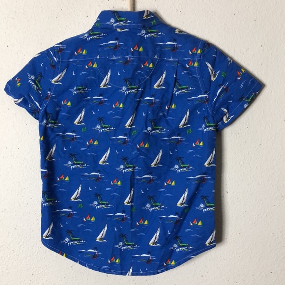 POLO RALPH LAUREN Toddler Boys Sailboat Cotton Polo Shirt NWT. 5 - Picture 5 of 8